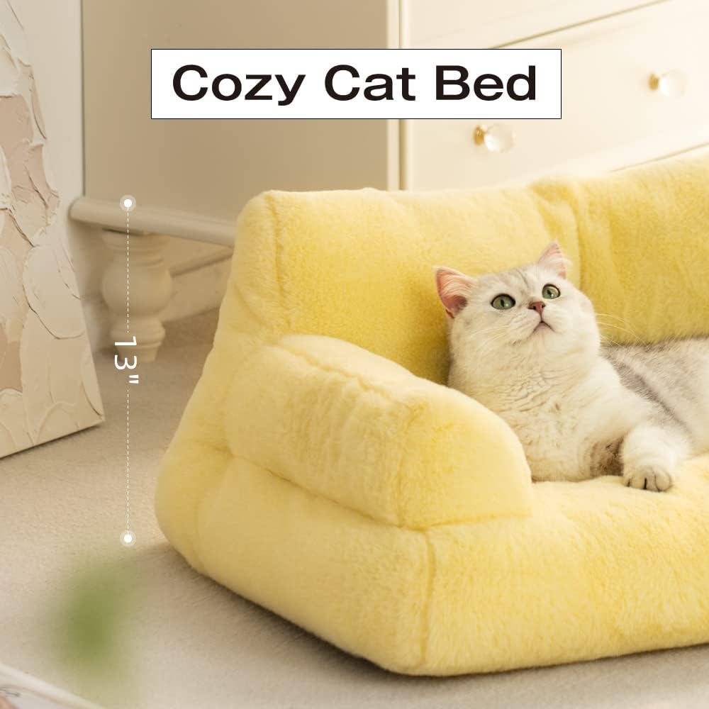 Pet Couch Bed,Sofa Washable Cat Beds for Medium Small Dogs & Cat