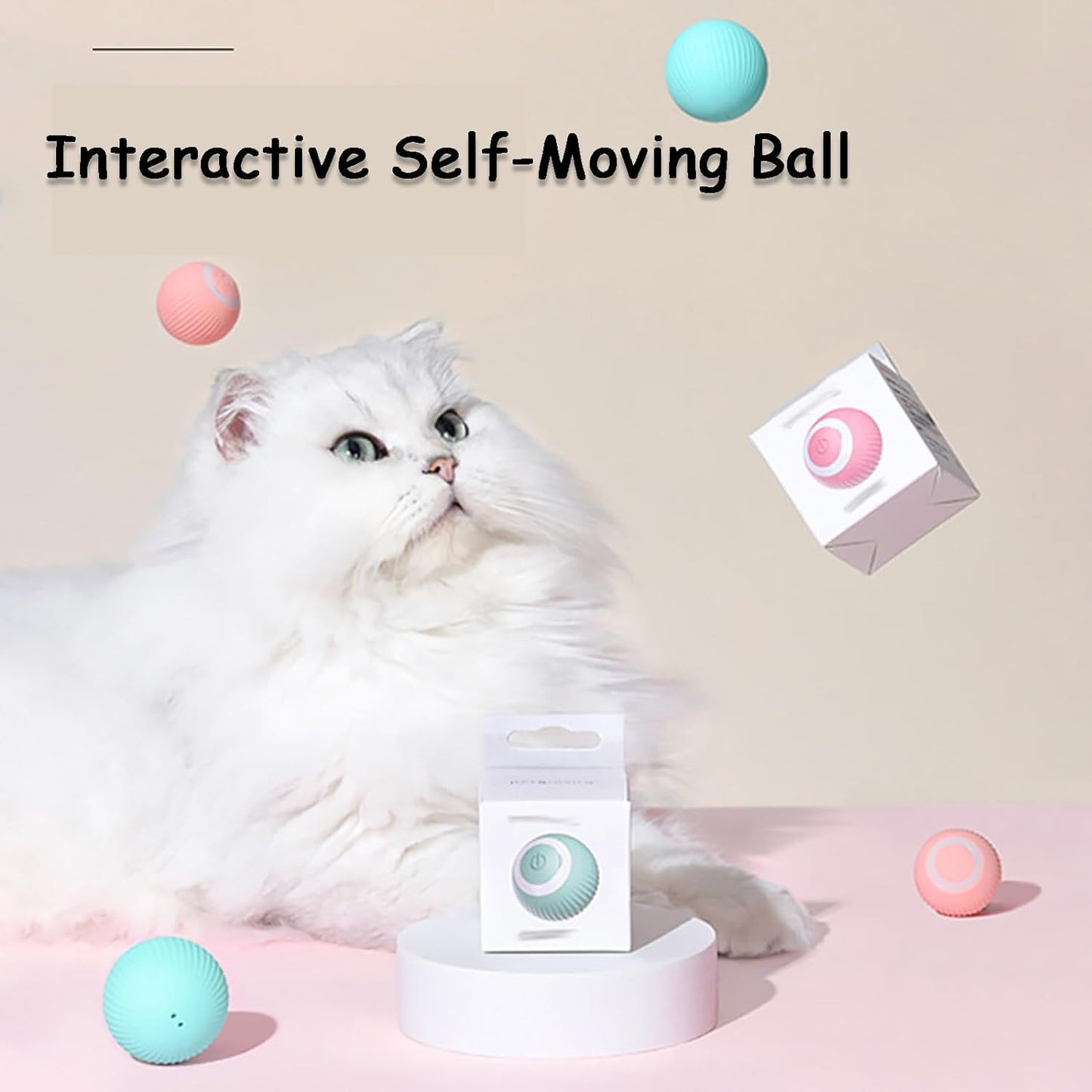 Rotating Smart Ball Cat