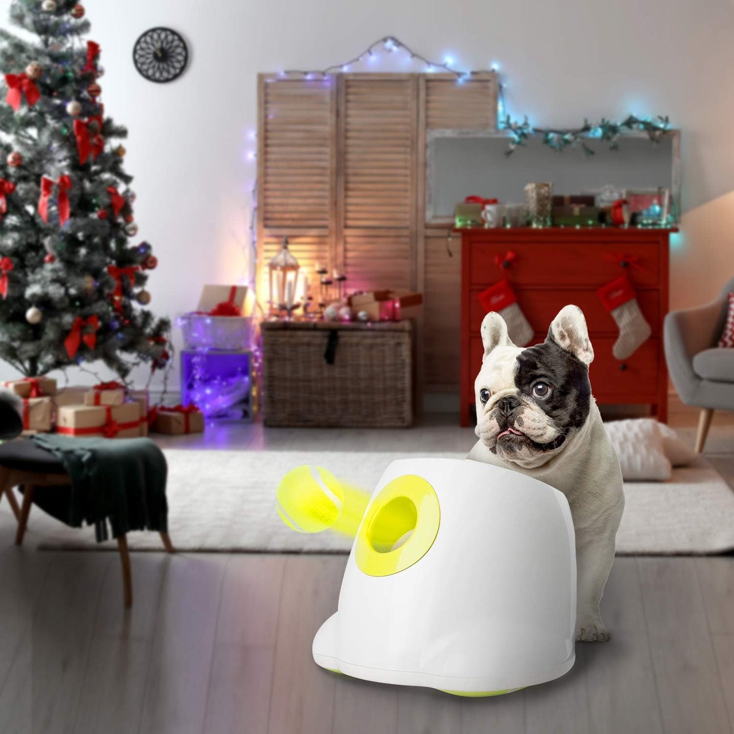 Interactive Dog Automatic Ball Launcher