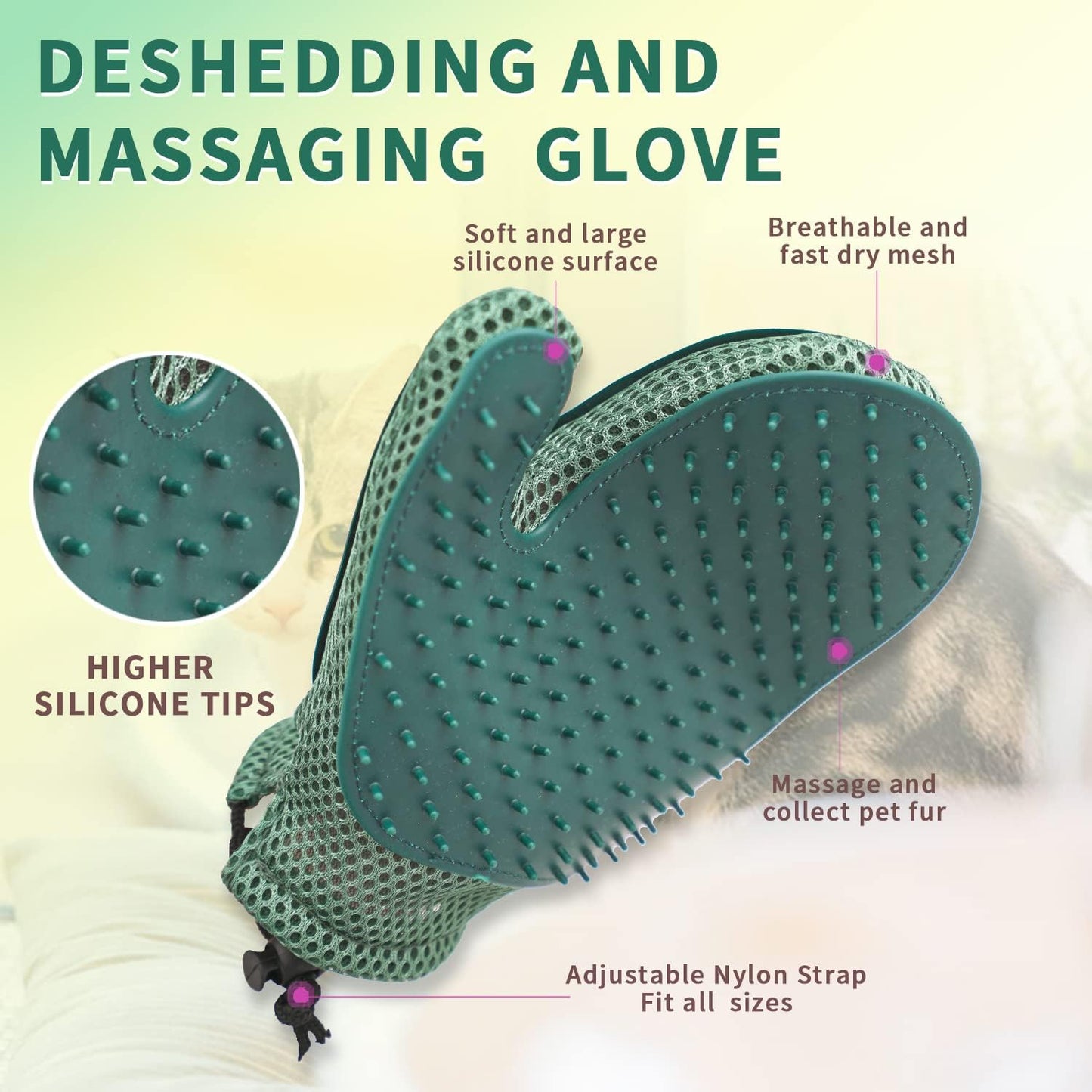 Pet Hair Remover Glove