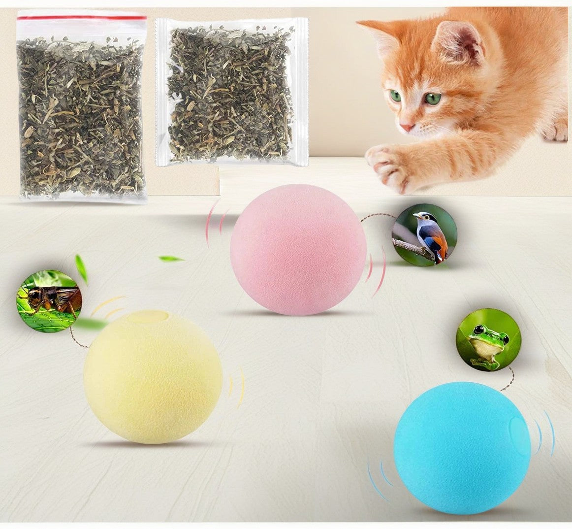 Cat toy ball with sounds