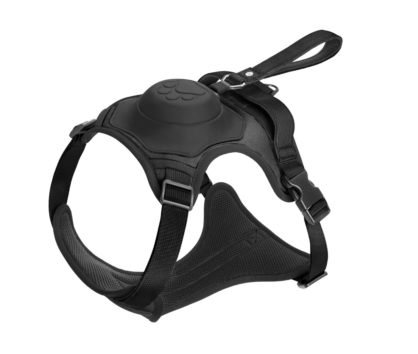 Dog Harness and Built-in Retractable Leash