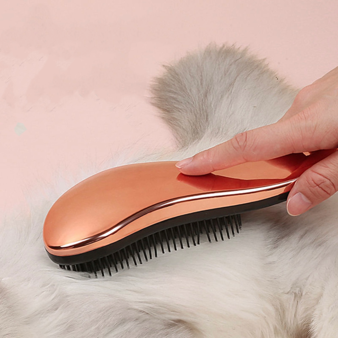 Pet Shampoo Brush for Long & Short Hair