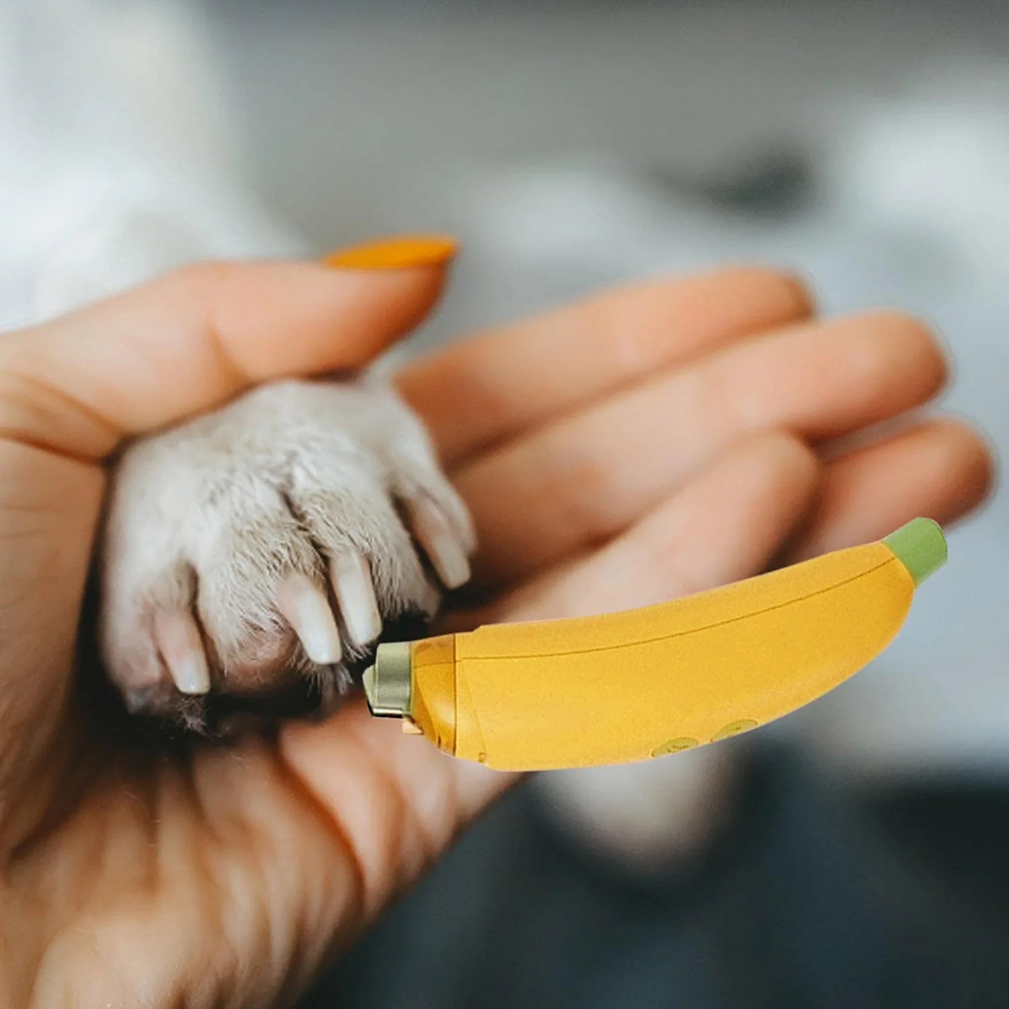 Oplaadbare elektrische nagelknipper en trimmer voor huisdieren