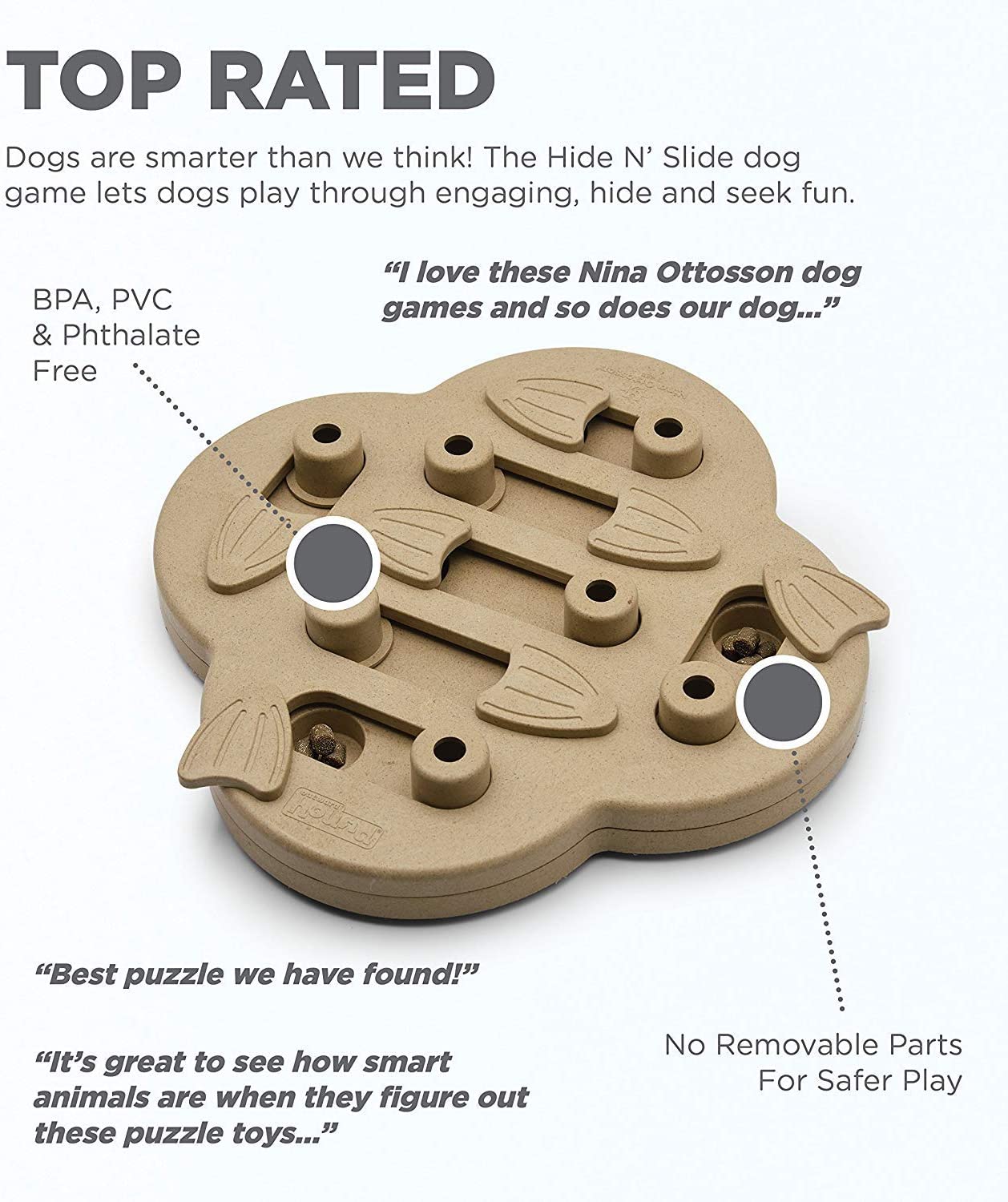 Interactive Treat Puzzle Toy