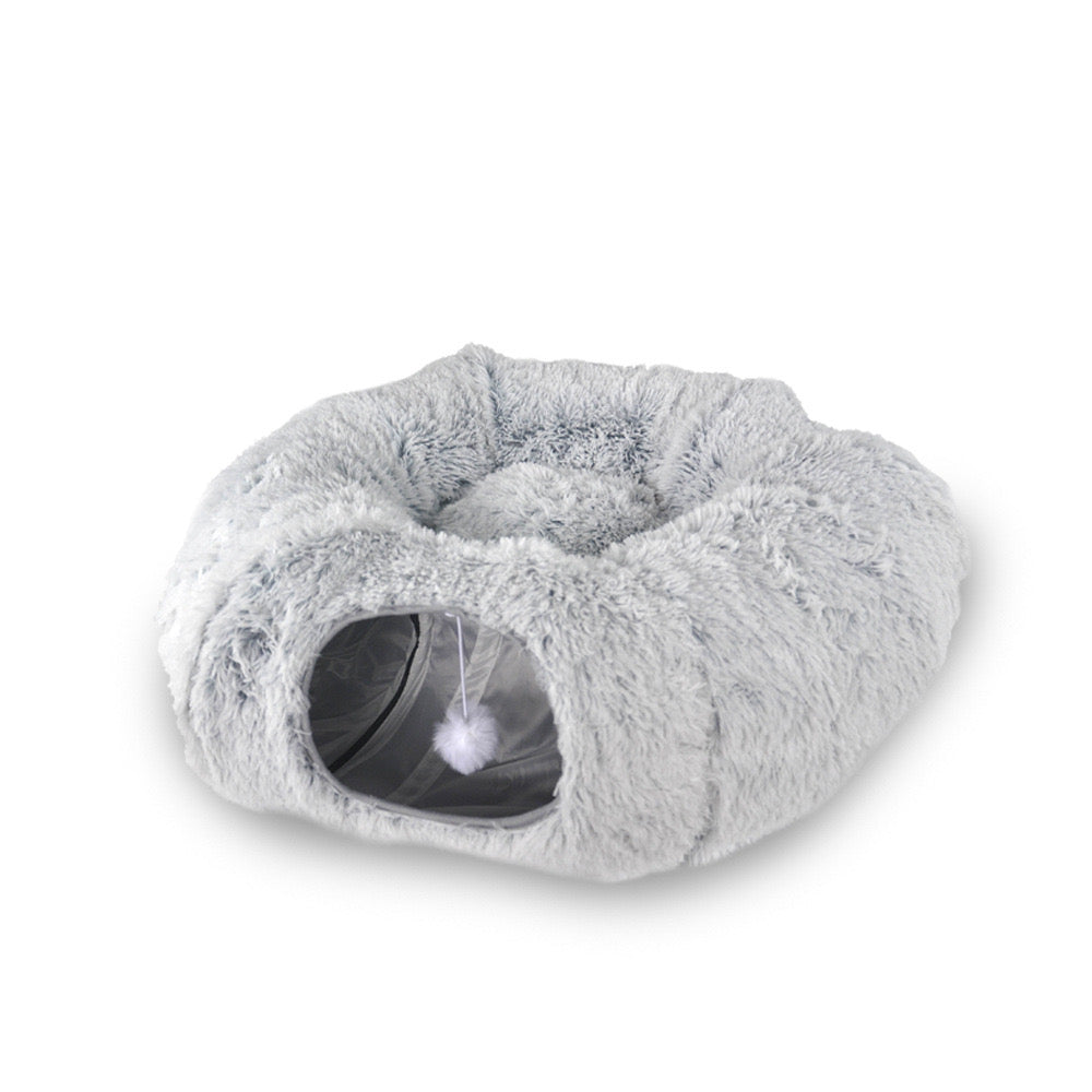 Cat and Dog Tunnel Bed